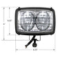 28A673 Work Lamp Light Fits Volvo Fits Kubota Fits JCB Fits Case Fits Terex