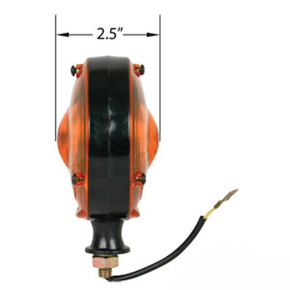Amber Warning Lamp Light 12V Fits Massey Fits Case IH Fits John Deere Fits