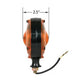 Amber Safety WARNING LIGHT 1 PAIR 12V 12 Volt for Tractor PLASTIC BODY & LENS