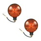 Qty 2: 12 Volt Warning Lamp Fits Massey Ferguson Replaces ELJ50-0041_x2