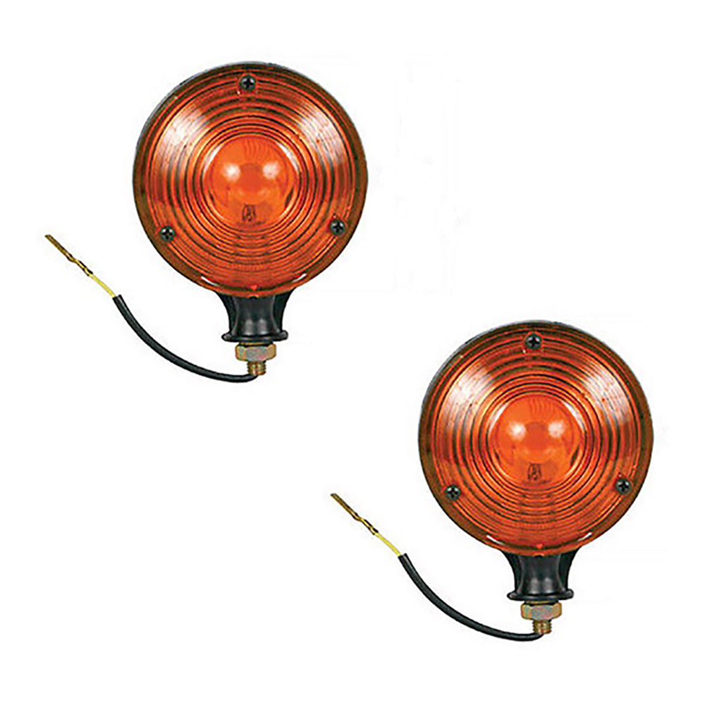 Qty 2: 12 Volt Warning Lamp Fits Ford/New Holland Replaces ELJ50-0041_x2