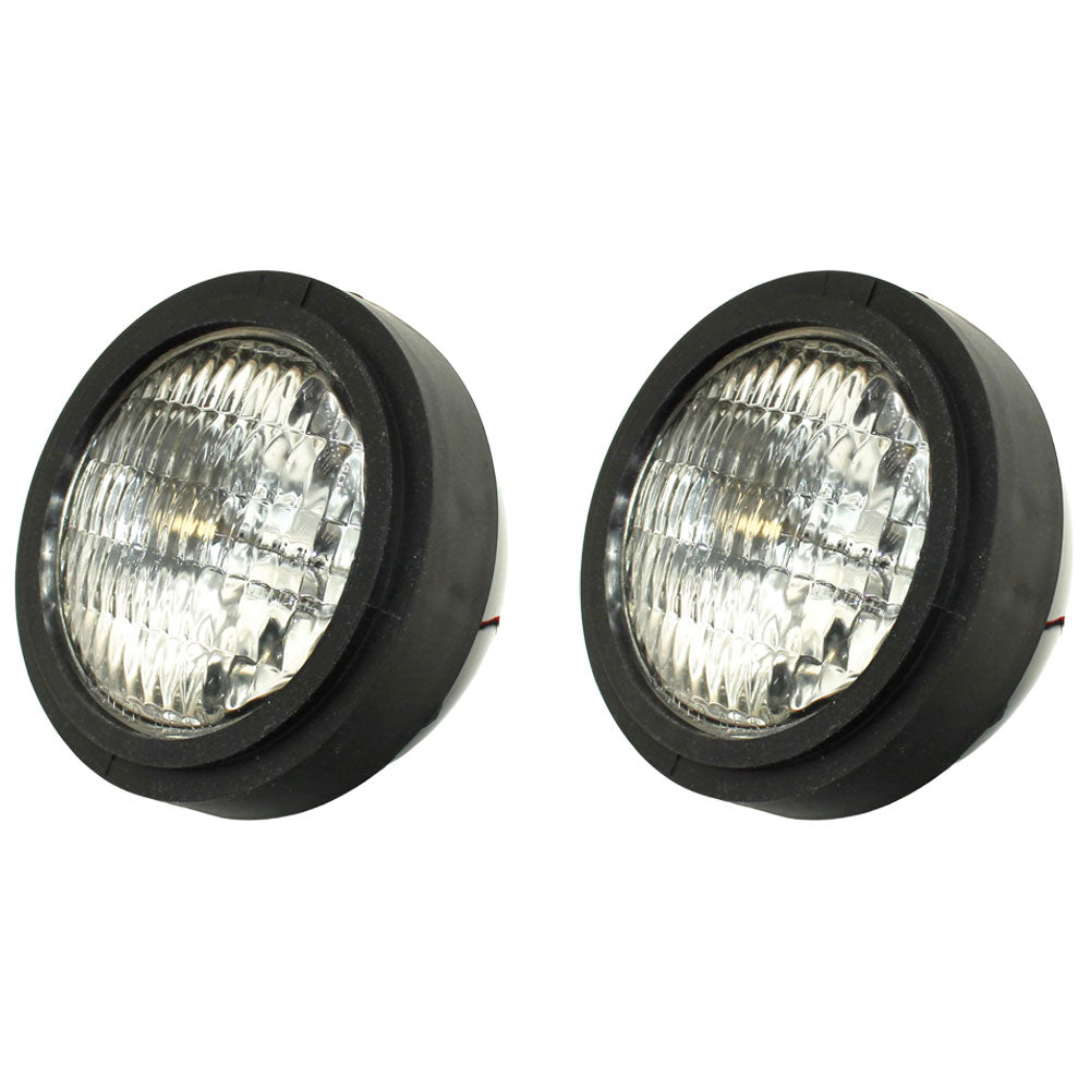 Qty 2: 12V Sealed Beam Headlight Fits John Deere Replaces 105341AS