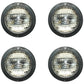 388945R1 Set of 4 Fender Lights Fits John Deere 2010 2640 3010 3020 4010 4020