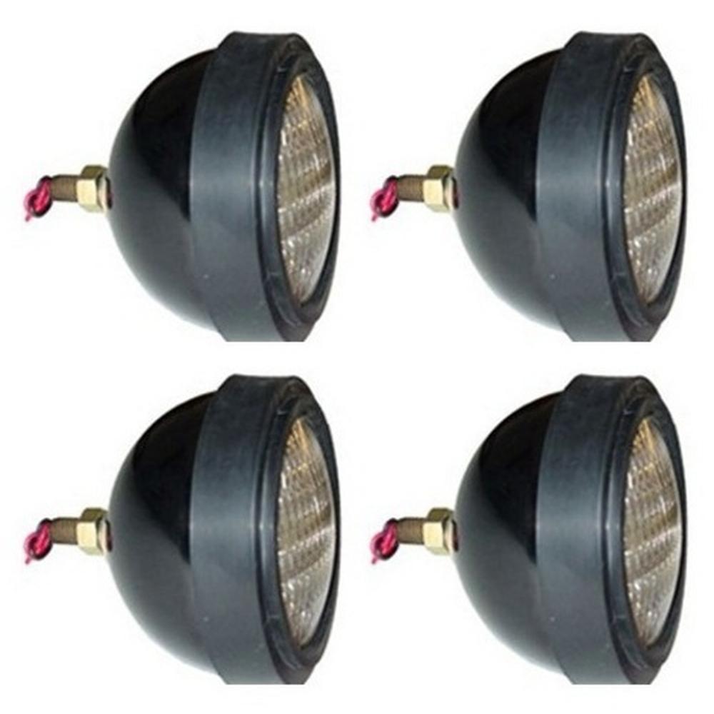 Set of 4 Fender Lights Fits Ford New Holland Tractors 2310 2600 2610 2810 2
