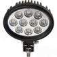 WL825 Oval Trapezoid LED Worklamp Fits Universal 10-30 Volt