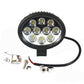 WL825 Oval Trapezoid LED Worklamp Fits Universal 10-30 Volt