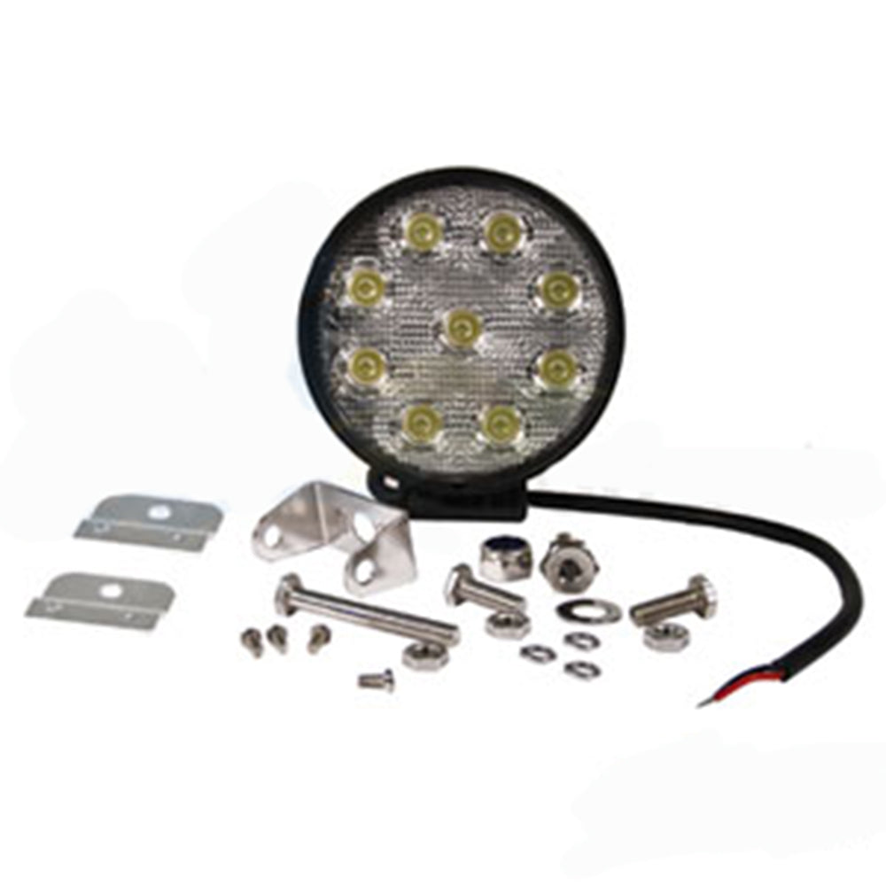 WL972 Universal Fit Round LED Flood Worklamp 10-30 Volt 4.75