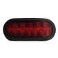1 Trailer Truck LED Sealed Red 6" Oval Stop Turn Tail Light