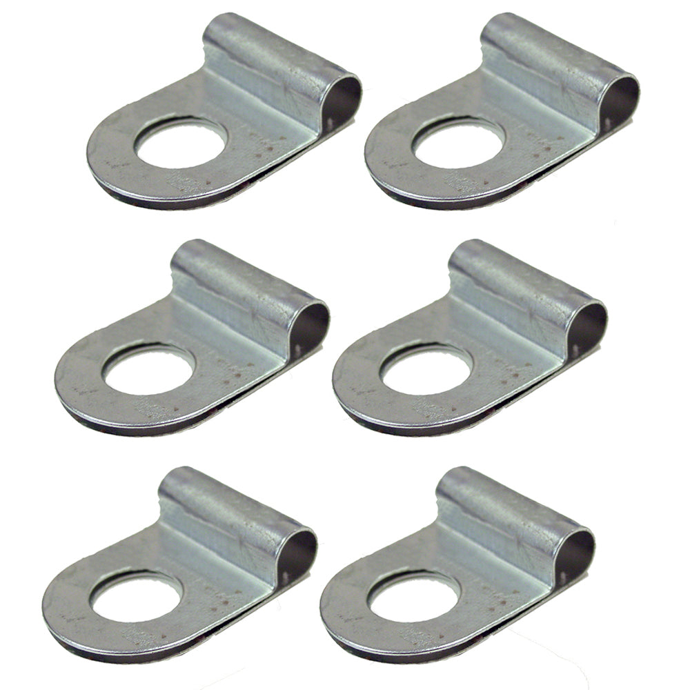Six Rear Lamp Light Clips Fits Ford 2N 8N 9N NAA Jubilee 9N17668