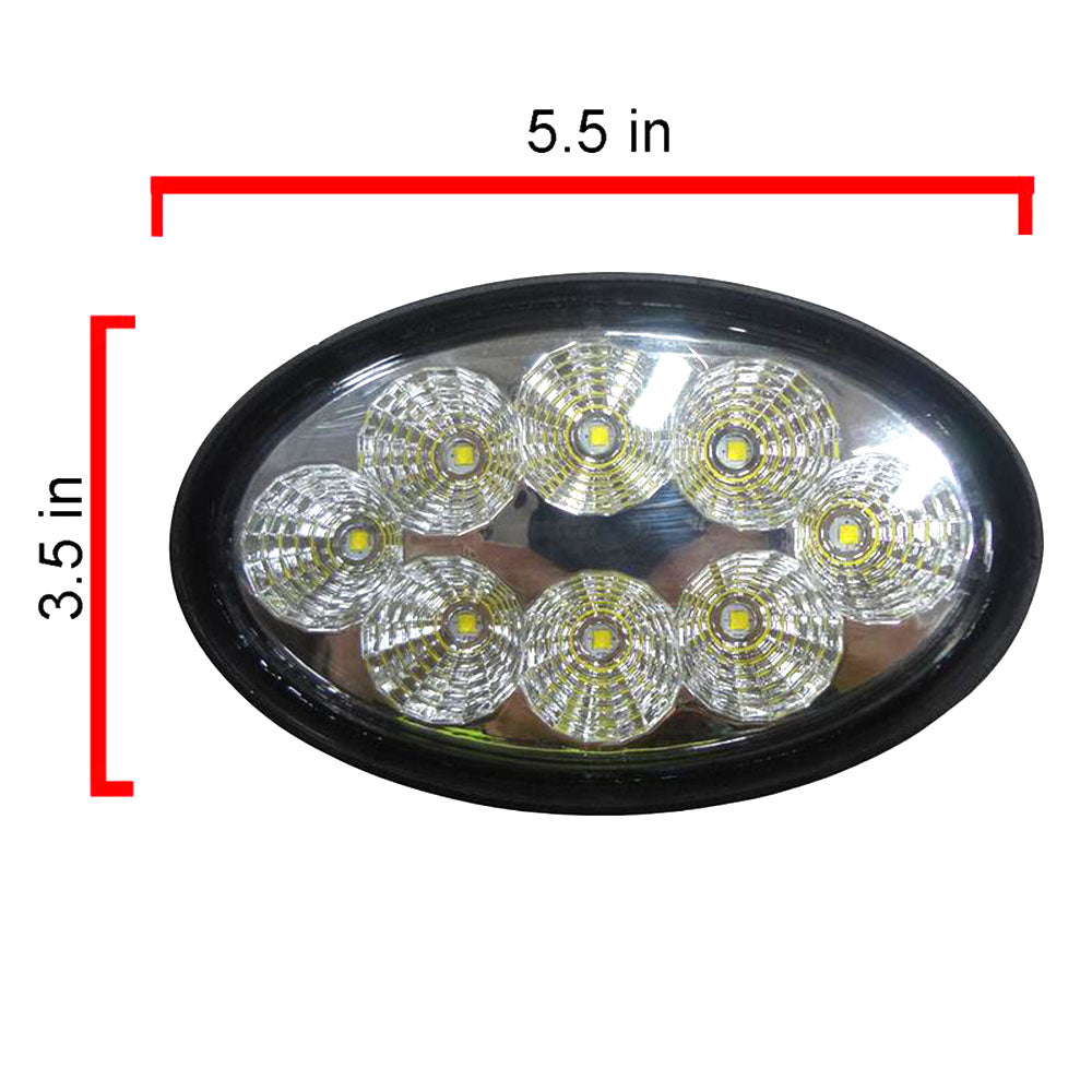 LED650 Oval Multi Angle 2600 Lumens 40w Adjustable Mounting Bracket