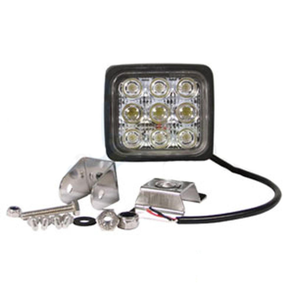 LED730F LED Square Work Lamp Trapezoidal Light Pattern Combination Flood