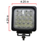 Square LED Flood Light Fits Universal Products Replaces LED740F