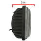 RE581074 Square 2300 Lumens LED Grille Light Fits John Deere 9100 9200 9300 9400