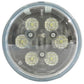 Hi Low 4.5" LED FLOOD Sealed Beam Fits Ford Tractor TW10 TW15 TW25 TW30 TW35