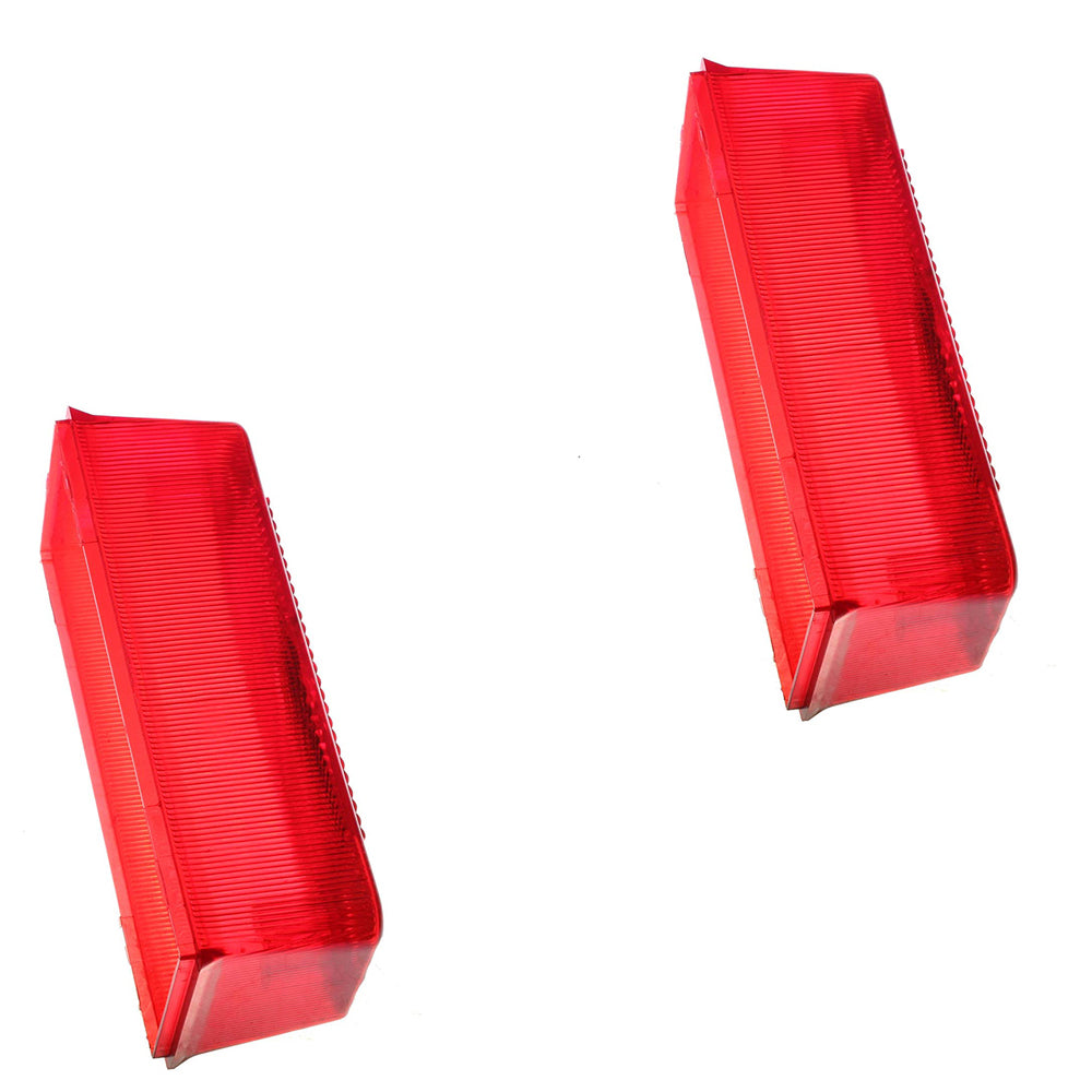 2PK Red Tail Light Lens Fits Bobcat Skid Steer Loader Skid Steer Back Rear D