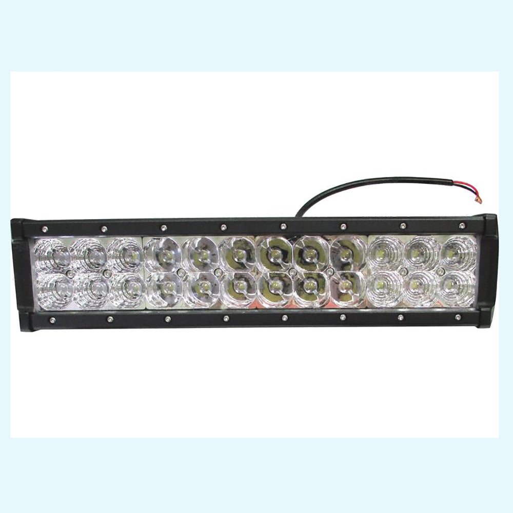 115015 LED Work Light Bar w Bracket 5040 Lumens 72 Watt Construction Spot Lamp