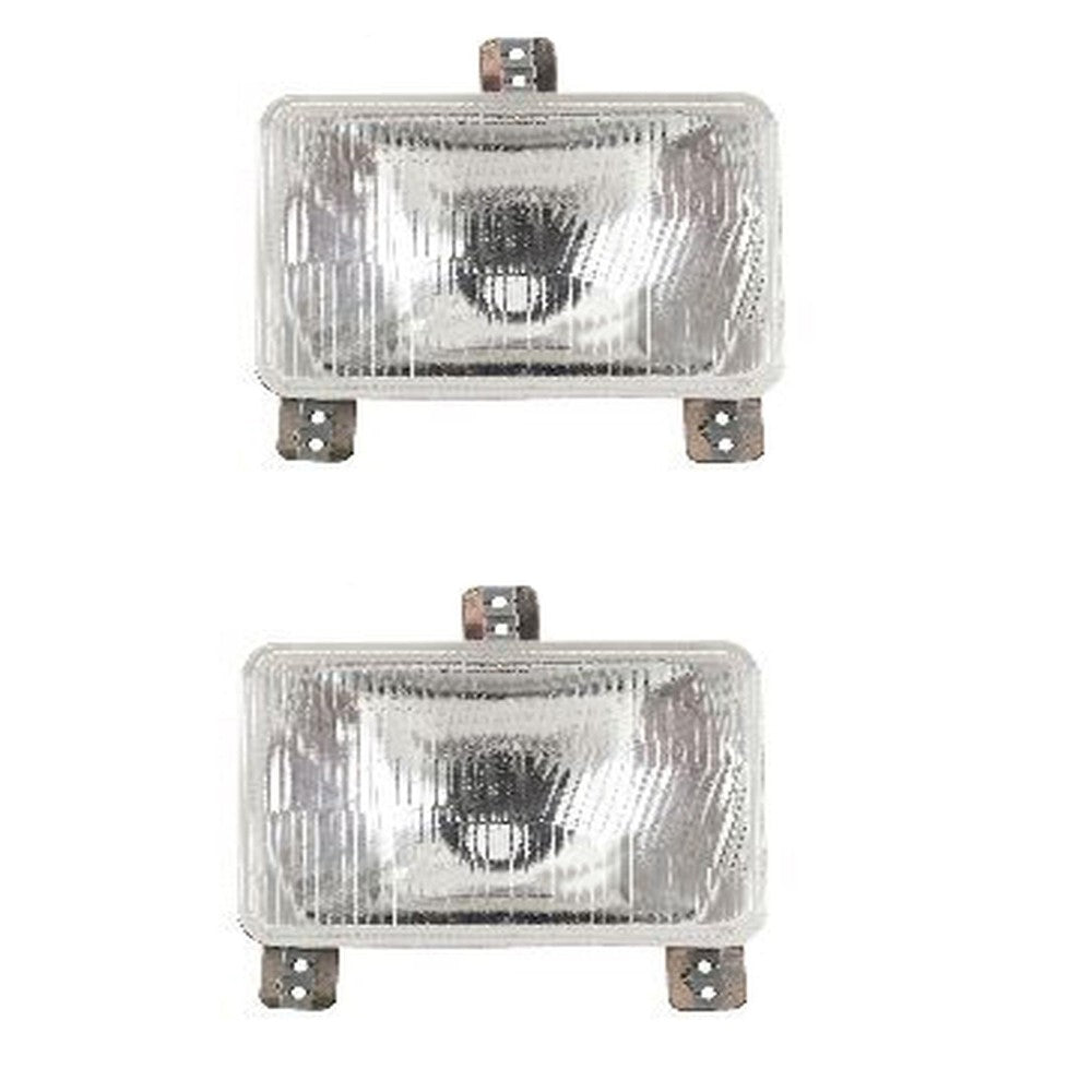 Qty 2: Head Lights Fits Massey Ferguson Replaces 3809345M91