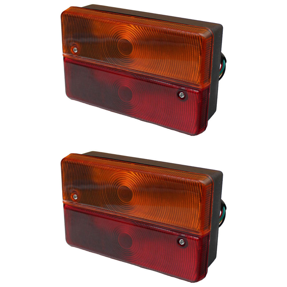 Qty 2: Rear Stop Light Assembly Fits JCB Replaces 700/23600