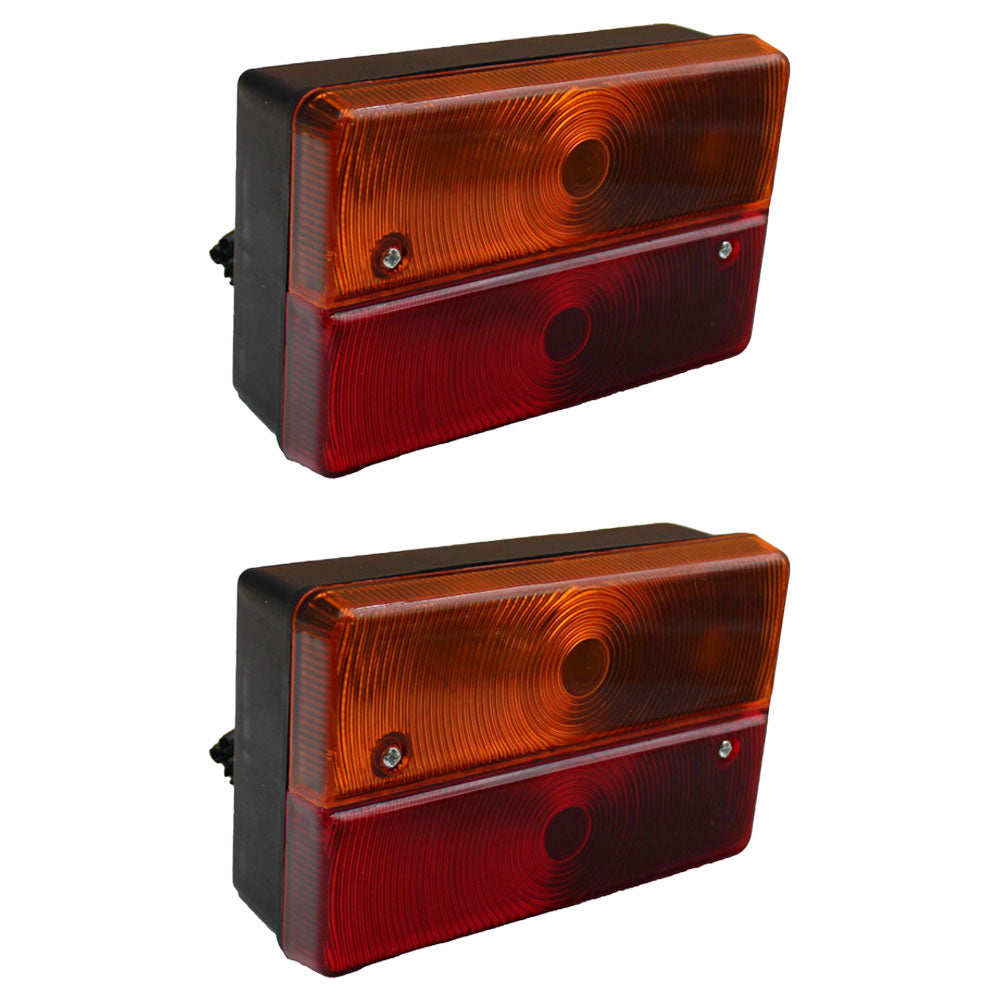 Qty 2: Rear Stop Light Assembly Fits JCB Replaces 700/23600