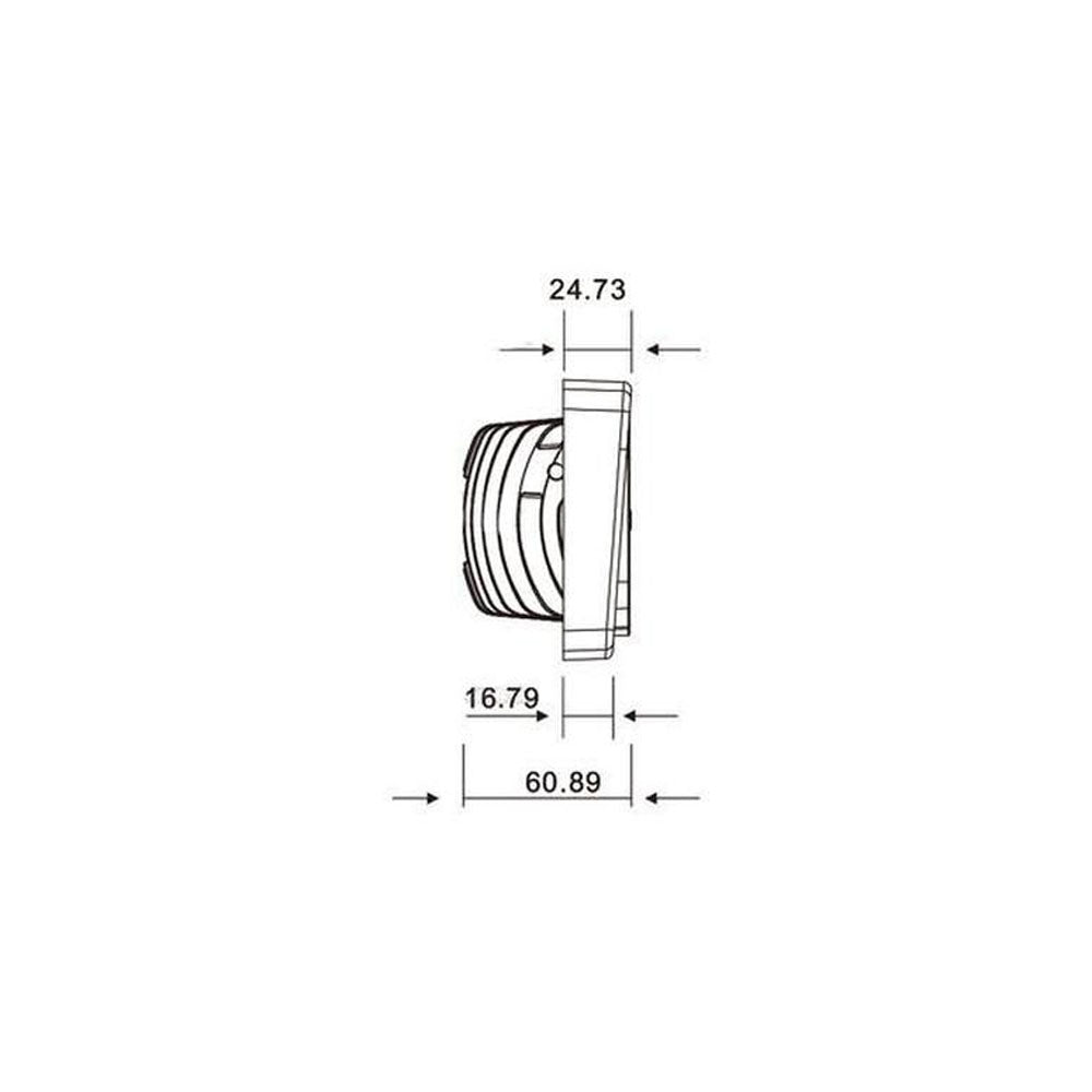 S.119780 LED Work Light, Rectangular, 5400 Lumens - Fits Fendt; Fits JCB