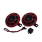 12V Red Grill Horn Set Fits Universal Products Replaces 003399801