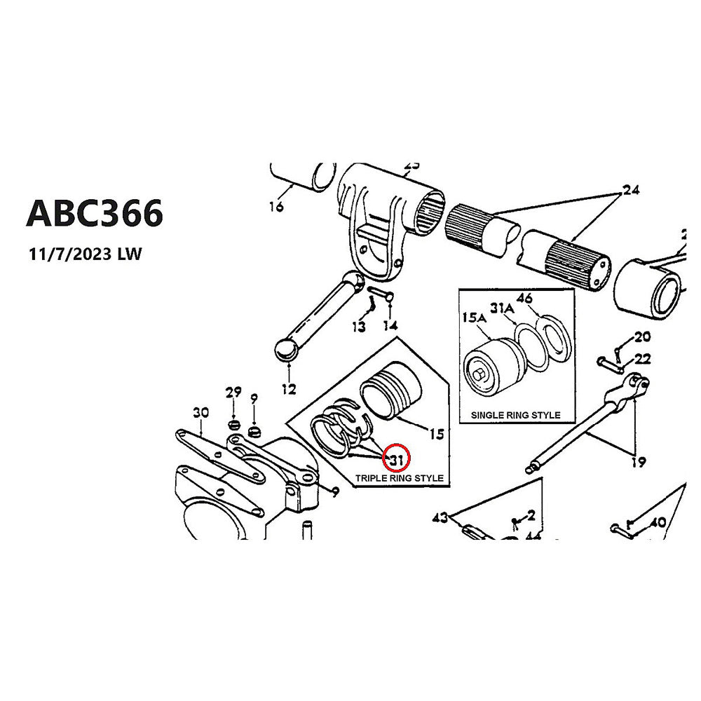 12-volt Voltage Resistor (2-terminal style) Fits Oliver Replaces ELL70-0292