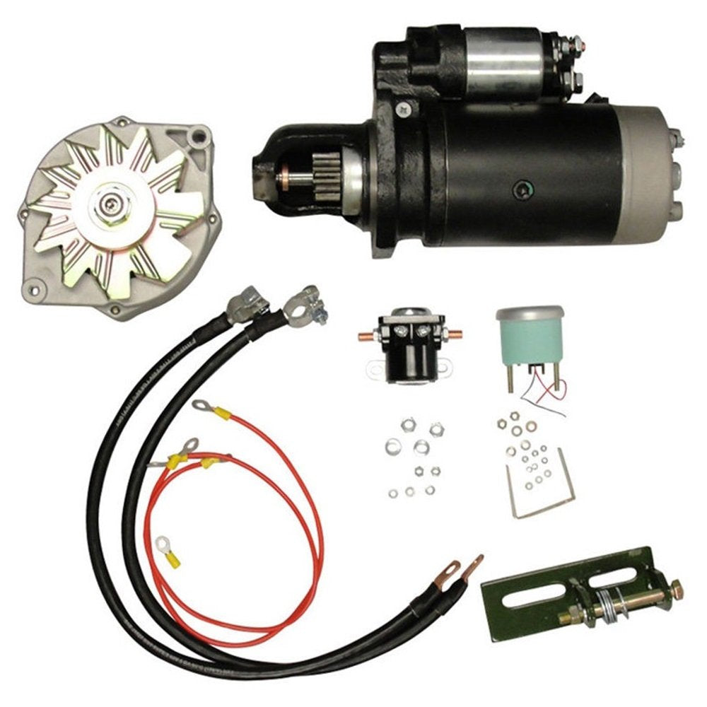 Alternator Starter Conversion Kit Fits John Deere 3010 3020 4010 4020 24V to12V
