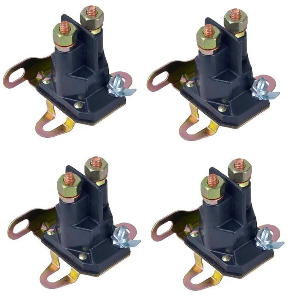 4PK Solenoid Starter Fits Briggs and Stratton 691656, 745000 745000MA 745001 807