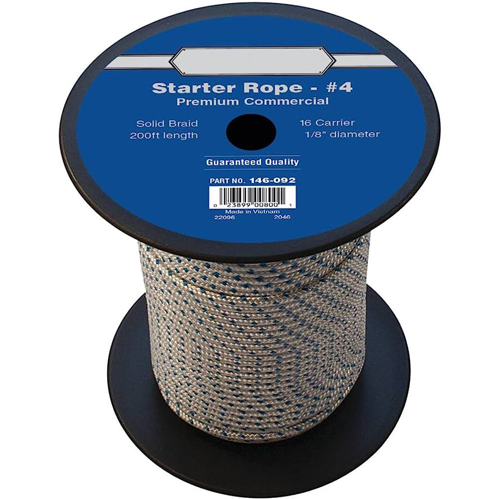 Starter Rope Fits Universal Products Replaces #4 Solid Braid