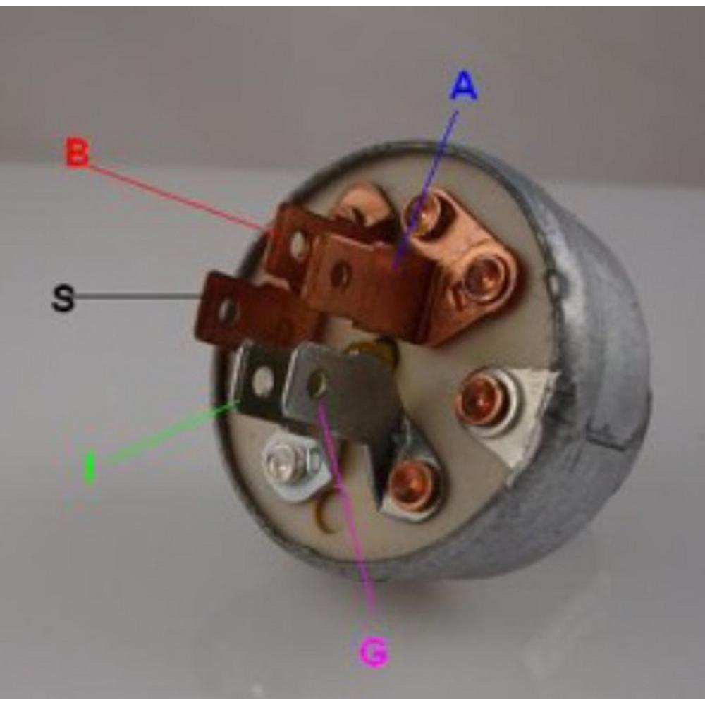 Ignition Key Switch Fits International 786 886 986 1086 1486 1586 1460 1480