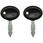 Keys (2) Fits Ford Tractors 2000 3000 4000 5000 6000 7000 (1965-1975)