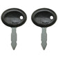 (2)- Ignition Switch Keys Fits Ford Tractors 2000 3000 4000 5000 6000 7000 TW30