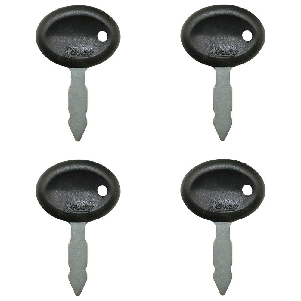 Qty 4: Ignition Key(s) Fits Case/International Harvester Replaces 3110259R1
