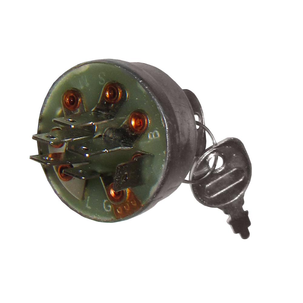 7804 Ignition Switch 6 Terminals 2 Keys Compatible With Scag 48798/Fits Toro