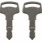 (2) Ignition Keys Fits Kubota Tractor B Series 15248-63700