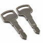 (2) Heavy Equipment Ignition Keys #50 Fits Kubota B Series