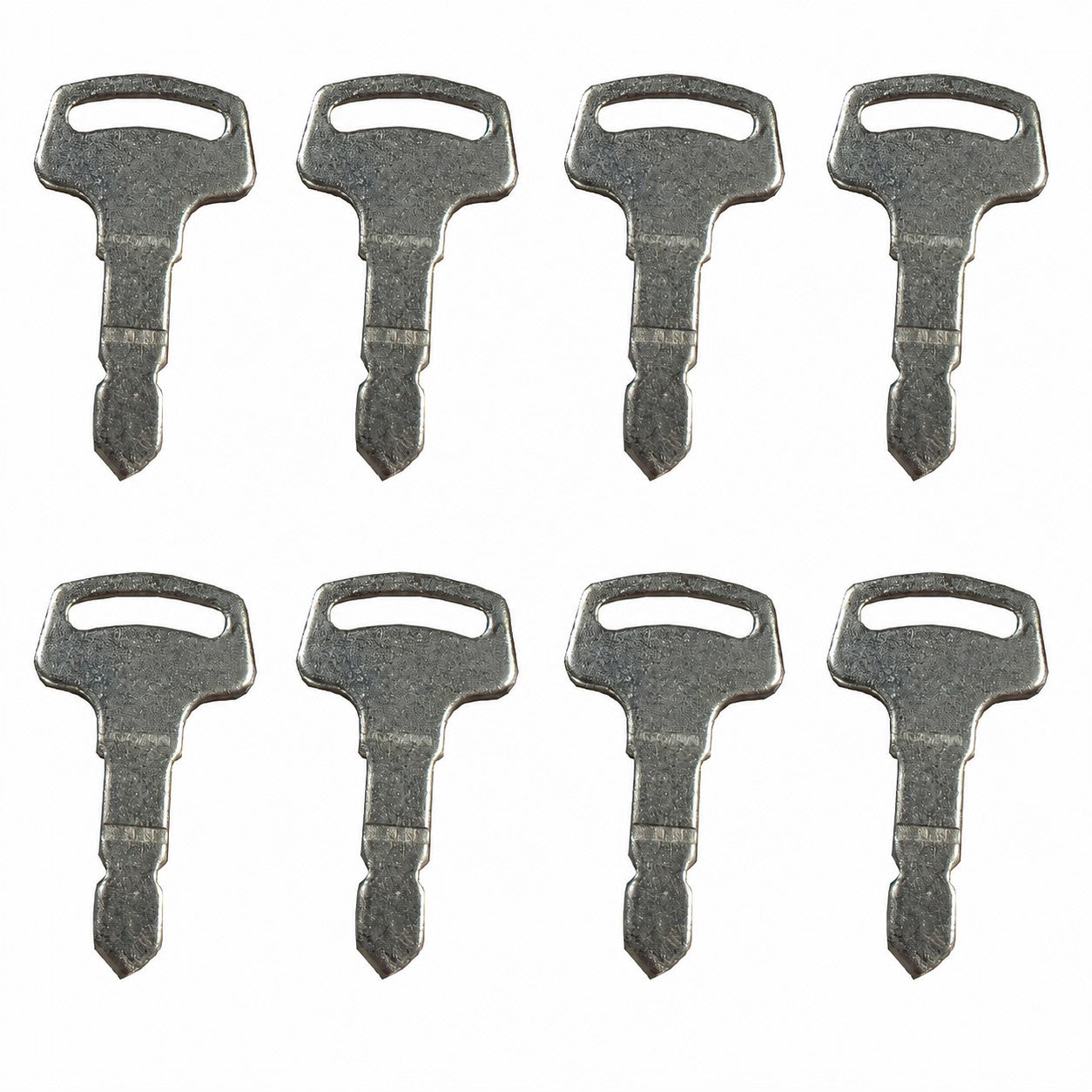 8 Ignition Keys SBA385210370 Fits New Holland T1010 T1030 T1110 T1510 T1520 T153
