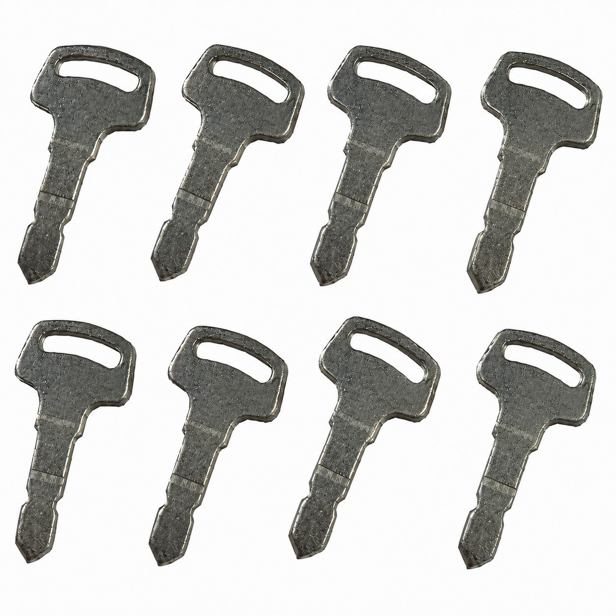8 Starter Keys Fits Kubota B2601HSD B2620HSD B2630HSD B2650HSD B2650HSDC B2710HS