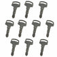 10 Fits Kubota B Series Tractor Ignition Keys Fits Case NH Ships Free 15248-637