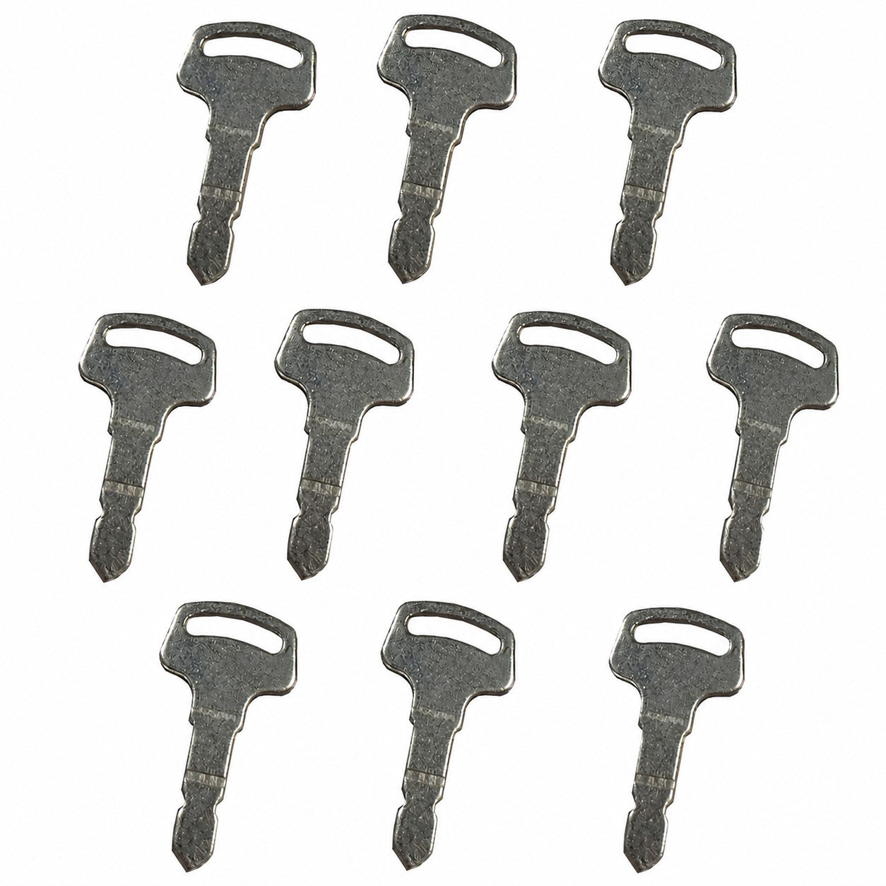 10 Fits Kubota B Series Tractor Ignition Keys Fits Case NH Ships Free 15248-637