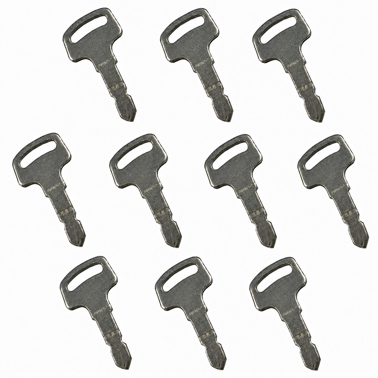 10 Fits Kubota B Series Tractor Ignition Keys Fits Case NH Ships Free 15248-637