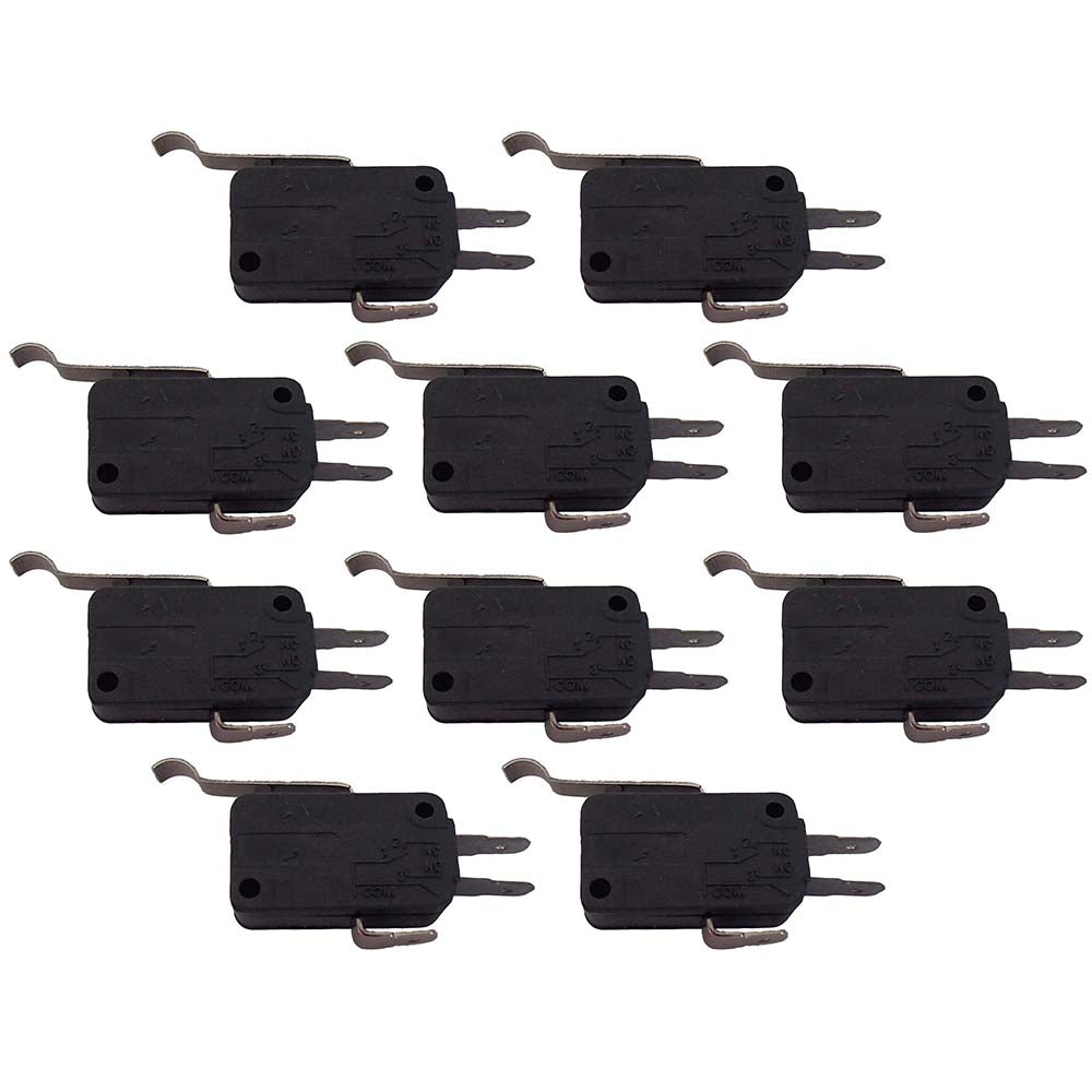Set of(10) 3 Prong Micro Switches For Golf Cart / Club Car 1014807 1014805