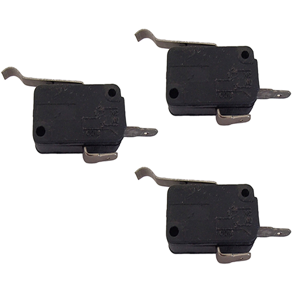 1014808 3 Micro Switches 2 Prong For Club Car DS & Precedent Golf Cart Gas Elect
