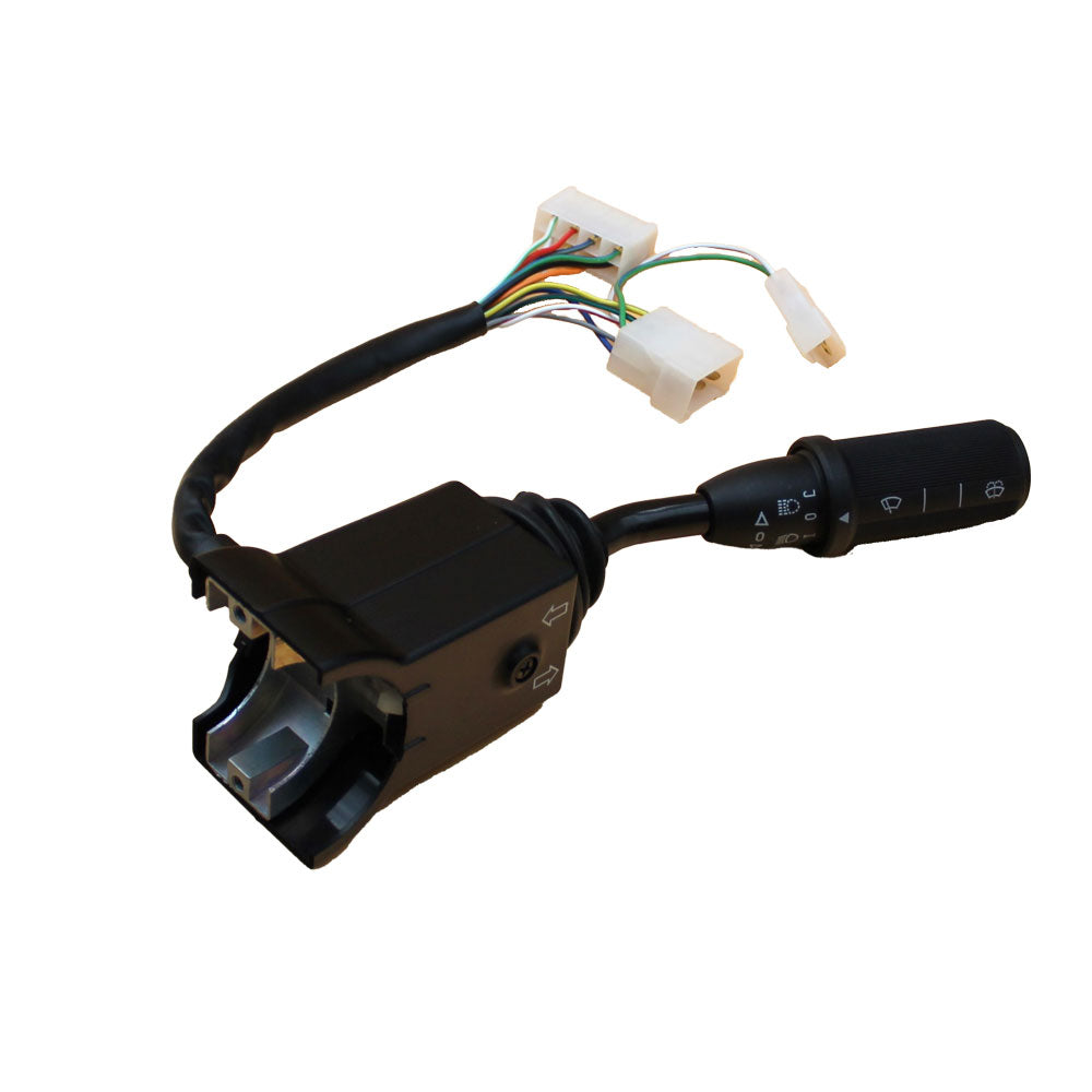 Lights & Wiper Column Switch - Right Hand Fits JCB Replaces 701-21202