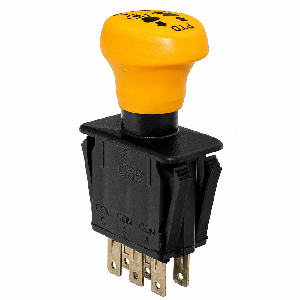 925-04175A PTO Switch Yellow Knob Fits Cub Cadet SLT1550 SLT1554 Z-Force
