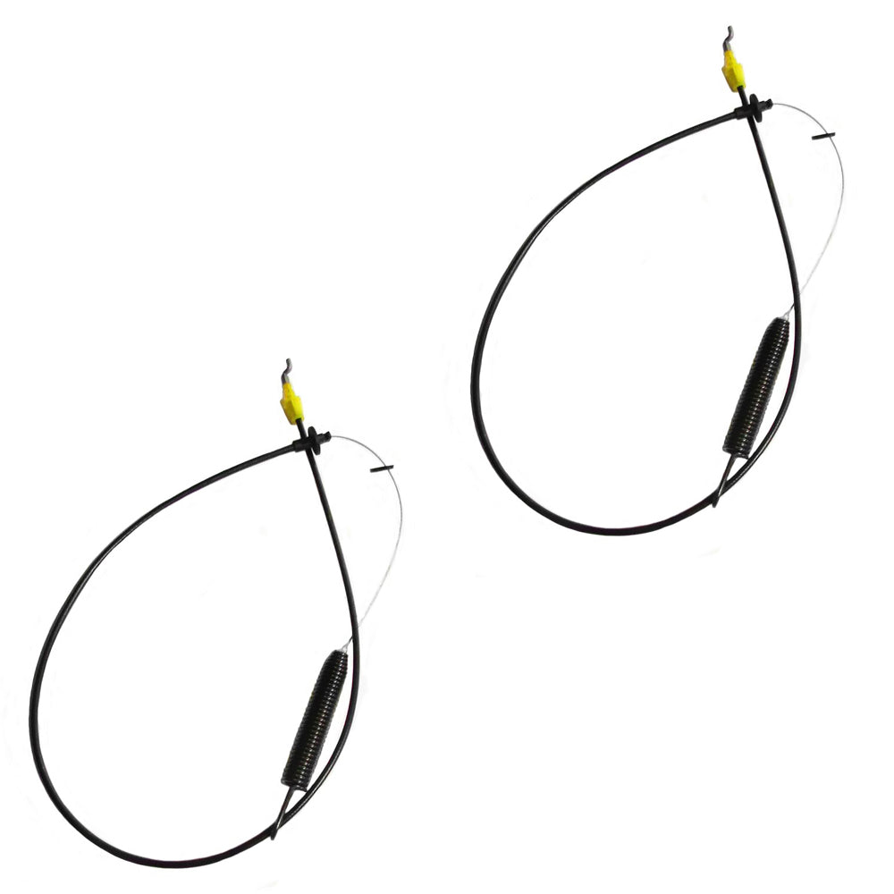 (2) Deck Engagement Cables 746-04173C 746-04173D 746-04173E for MTD Troy-Bilt
