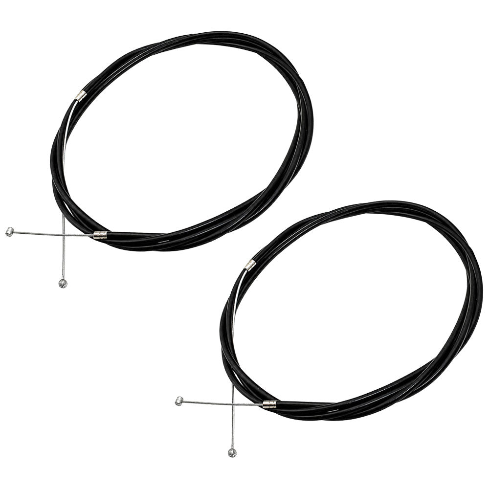 Pack of 2 100'' Throttle Cables Replaces Universal Go Kart Mini-Bikes Barrel