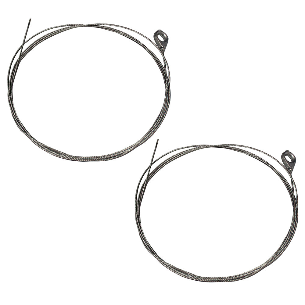 8251 8252 8173 Two 98'' Throttle Cable Inner Wire Fits Manco Go Kart