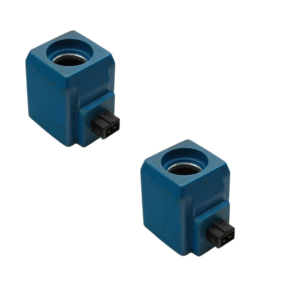 Qty 2: Solenoid Coil Fits JCB Replaces 477-00824