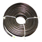 25 Ft Coil of Black 4 Conductor Trailer Light Cable Wiring Harness